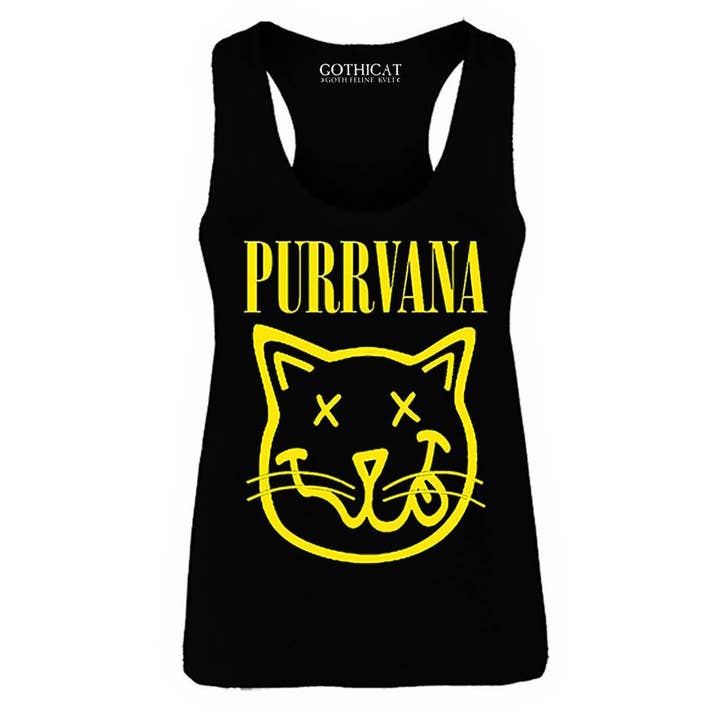 Purrvana Tank for wholesale by Gothicat