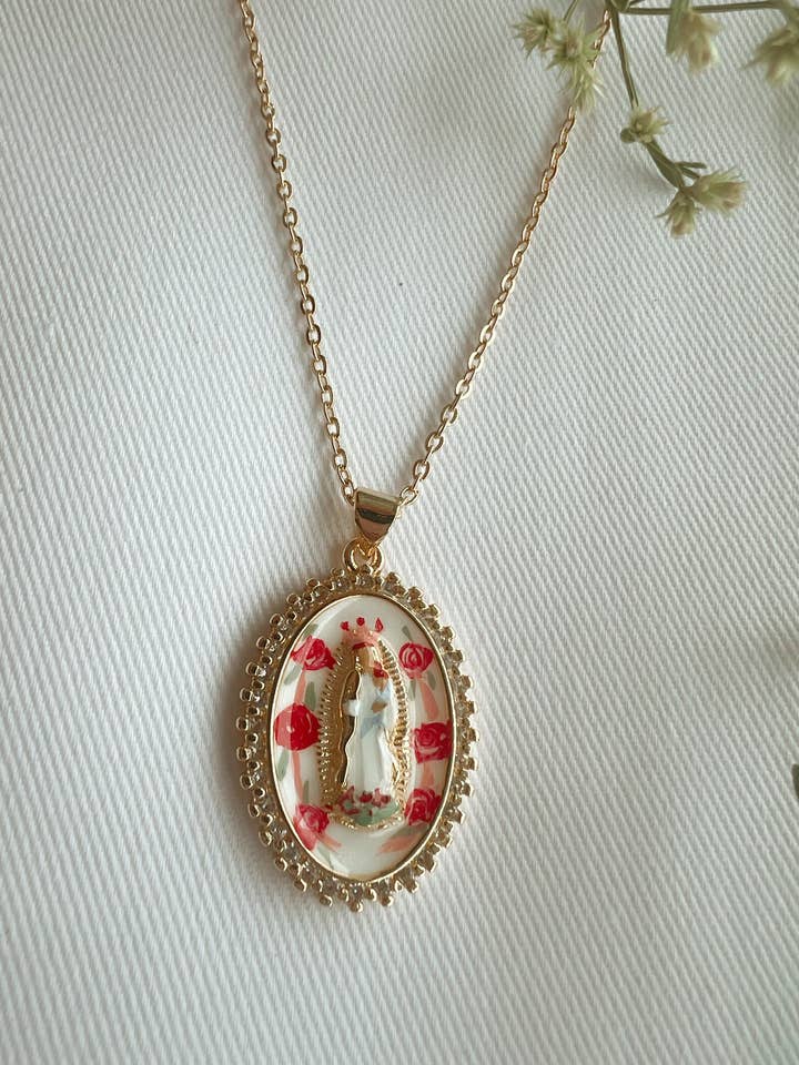 Onze-Lieve-Vrouw van Spoedige Bijstand Ketting voor wholesale door Harleigh Leonards Designs