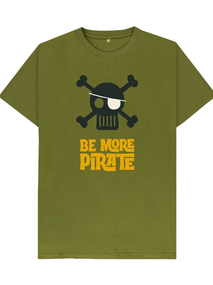 T-shirt Be More Pirate pour enfants pour la vente par Electric Carp
