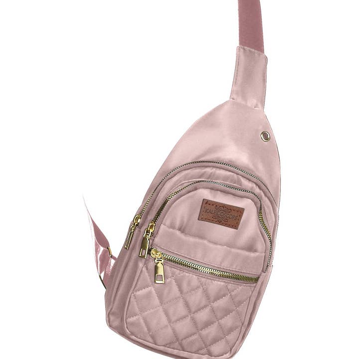 Kaleidoscope Accessories - Wholesale Crossbody Bag - Women's - Light Nylon Sling Bag, 6 Assorted