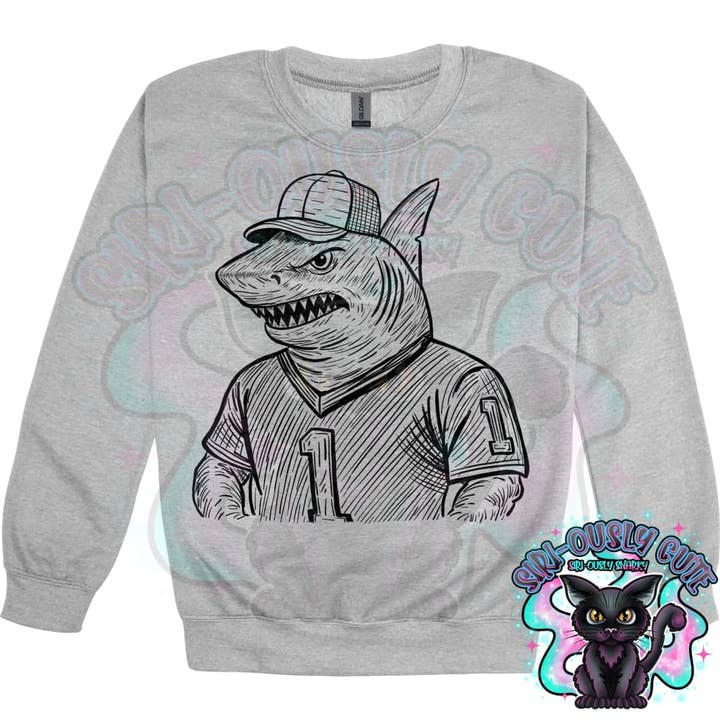 Sketch Jersey Mascot Shark for wholesale by Siri-Ously Cute