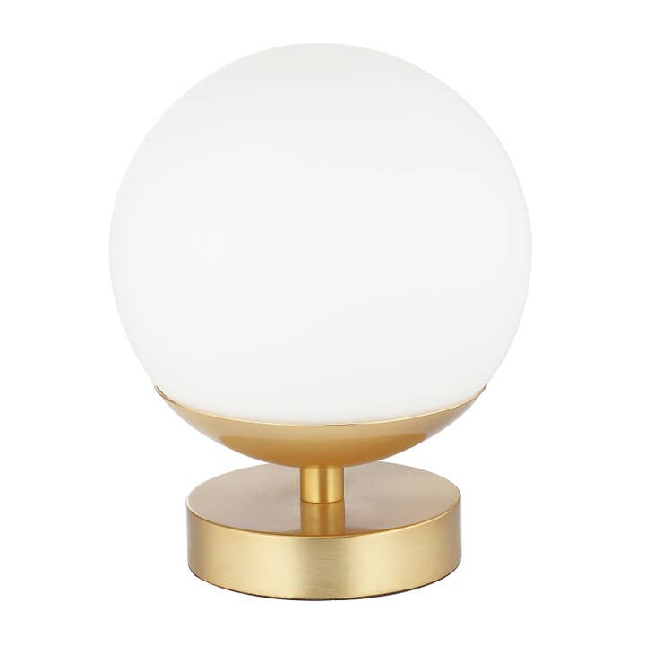 Gold Modern Touch Dimmable Led Globe Glass Table Lamp With for wholesale on Faire1