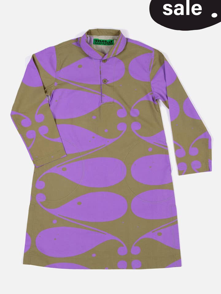 Barbarian Nightshirt / Dress in Olive for wholesale by Irregular Sleep Pattern