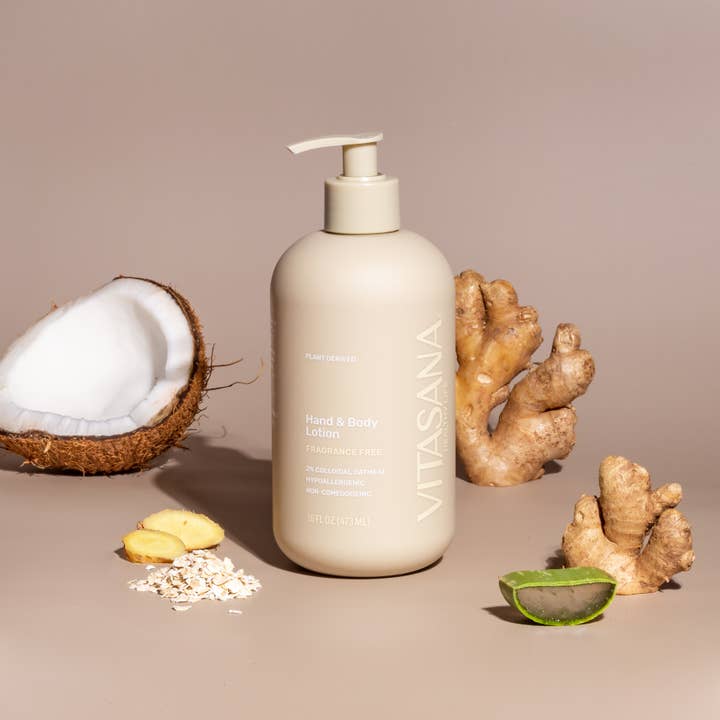 Vitasana - Wholesale Hand & Body Lotion - Colloidal Oatmeal Hand and Body Lotion (Unscented)3