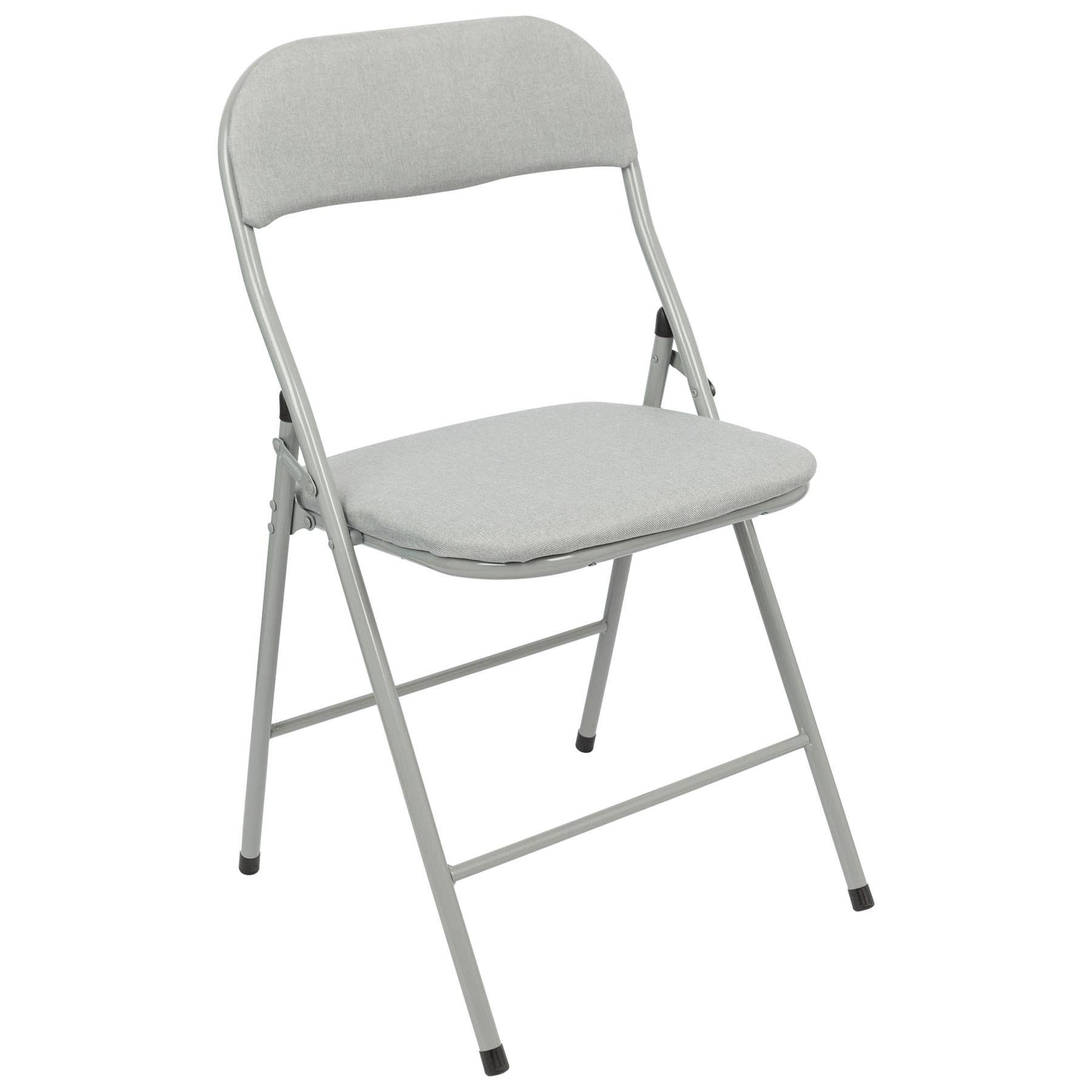 Rinkit Ltd - Wholesale Folding Chair - Fabric Padded Metal Folding Chair - By Harbour Housewares5