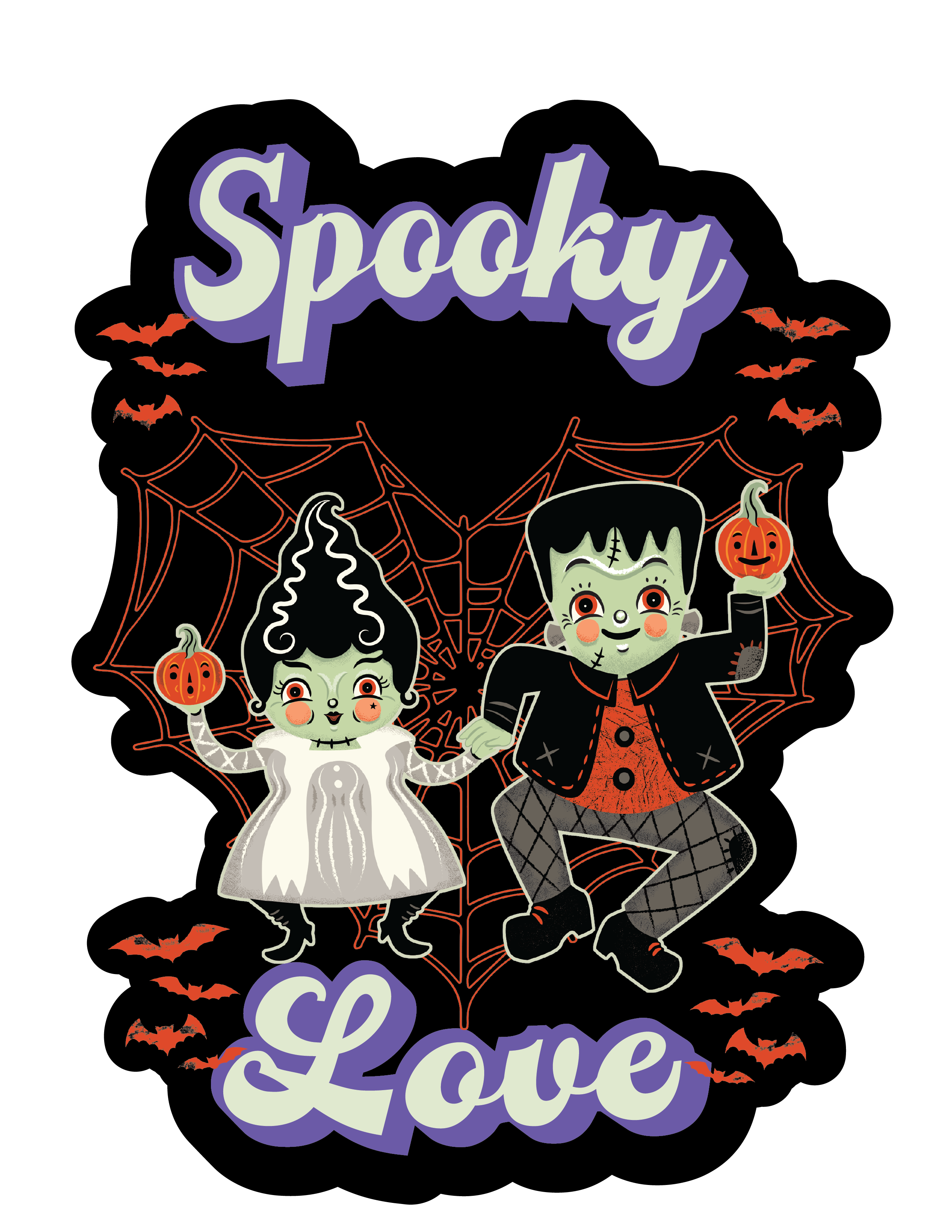 Zombie Lounge Bootique - Wholesale Sticker - Johanna Parker Spooky Love Decal0