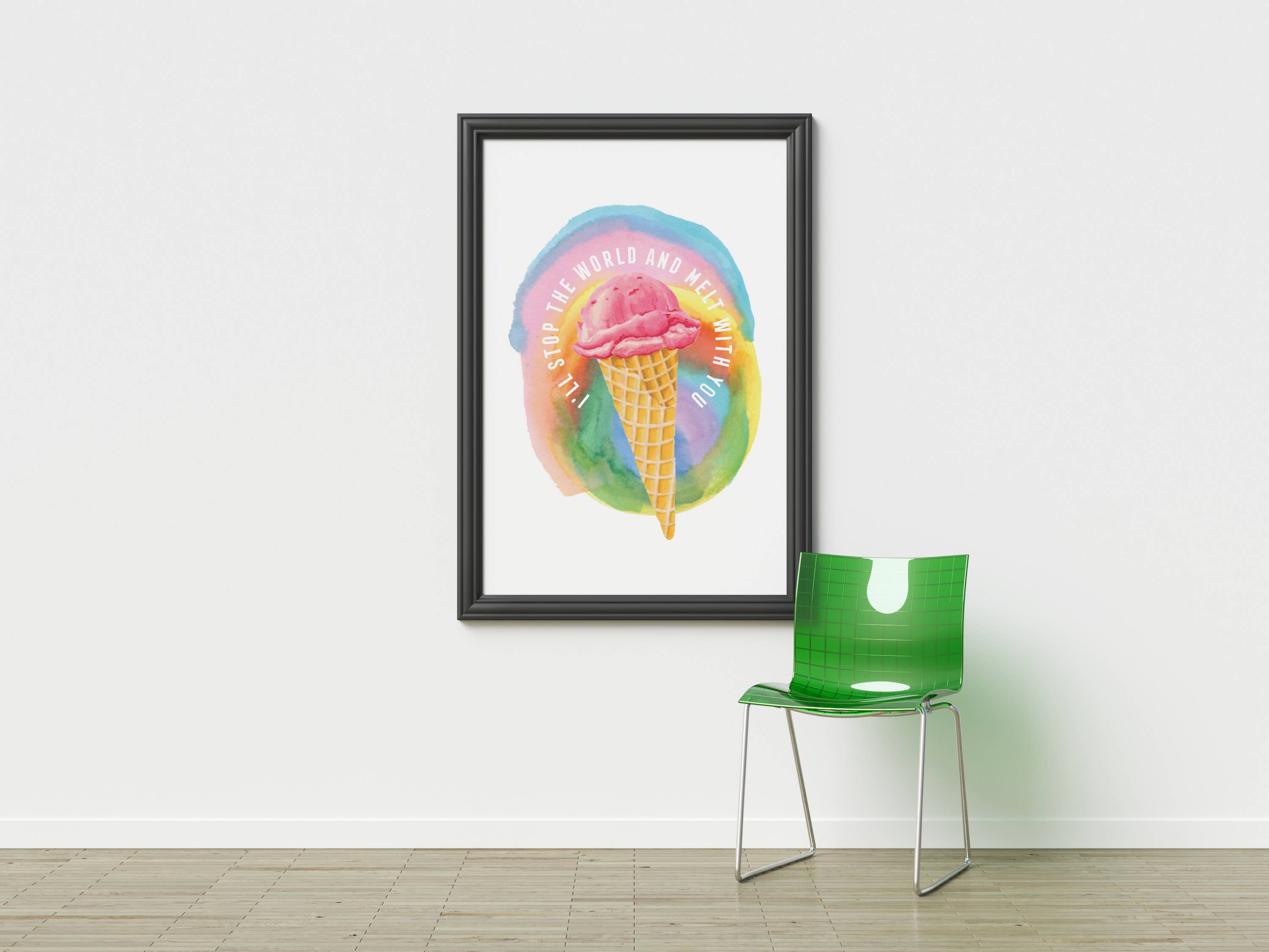 Paperfinch Design - Wholesale Art Print - Melt with You Print1