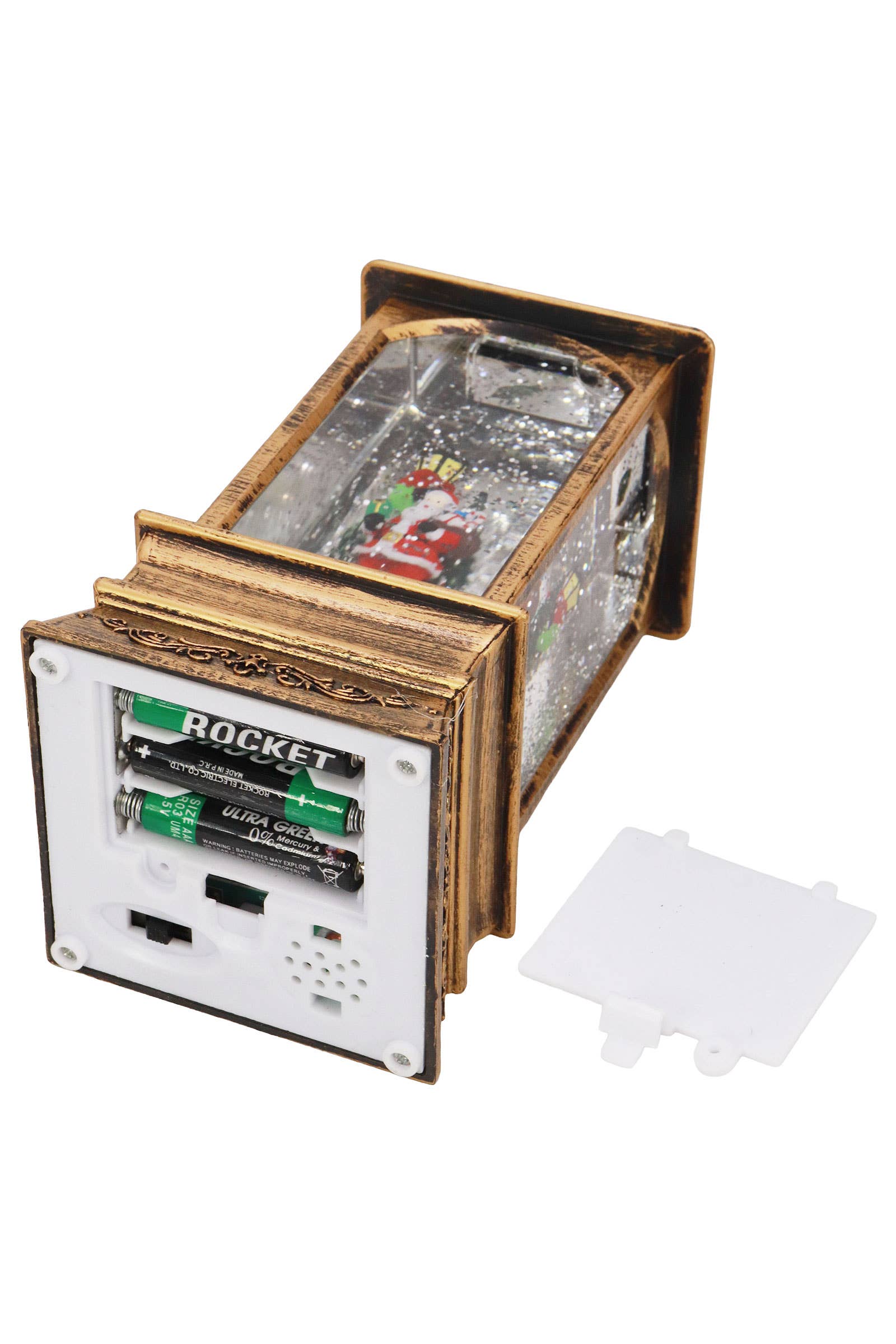 ASSORTI Vintage Kerstmis Glanzende Muziek Led Lantaarn - Steady voor groothandel op Faire10