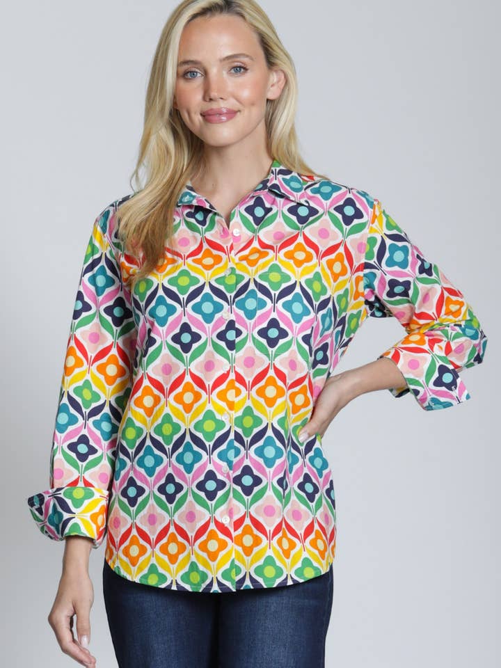 Camisa de Botões do Namorado por atacado de APNY