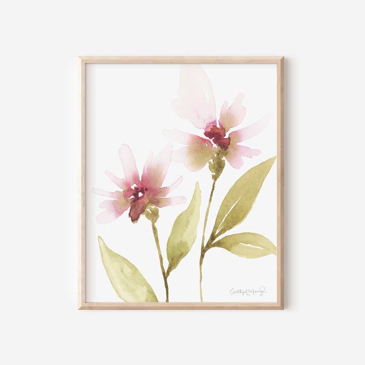 Stampa artistica «Rory May» 20,3 x 25,4 cm per la vendita all'ingrosso da parte di Caitlyn Mary Art