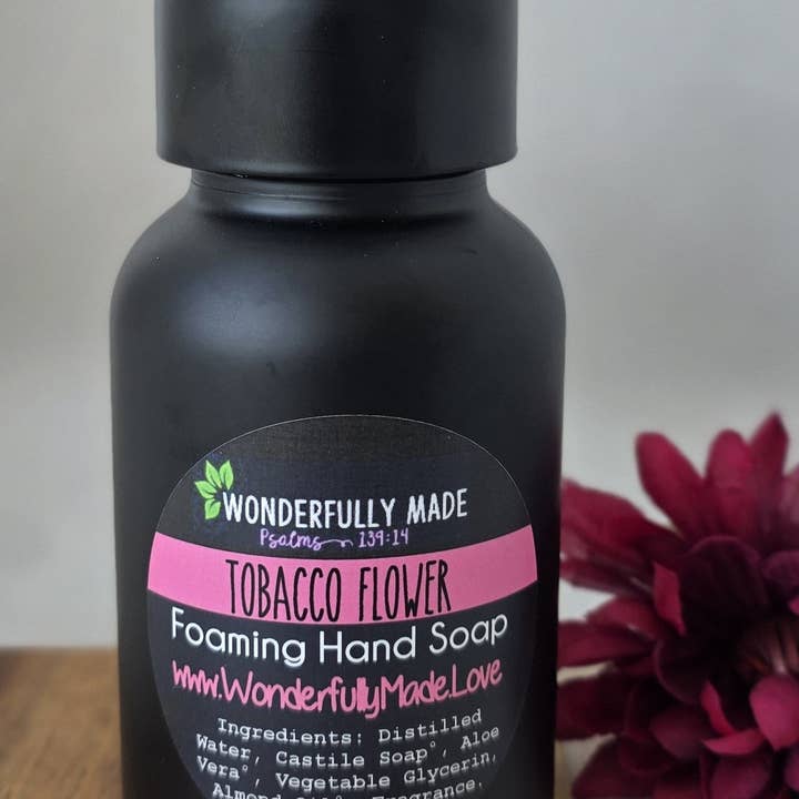 Wonderfully Made .love - Wholesale Hand Soap/Wash - Foaming Hand Soap | Tobacco Flower Hand Wash Soap | Foaming Pump Tabletop soap0