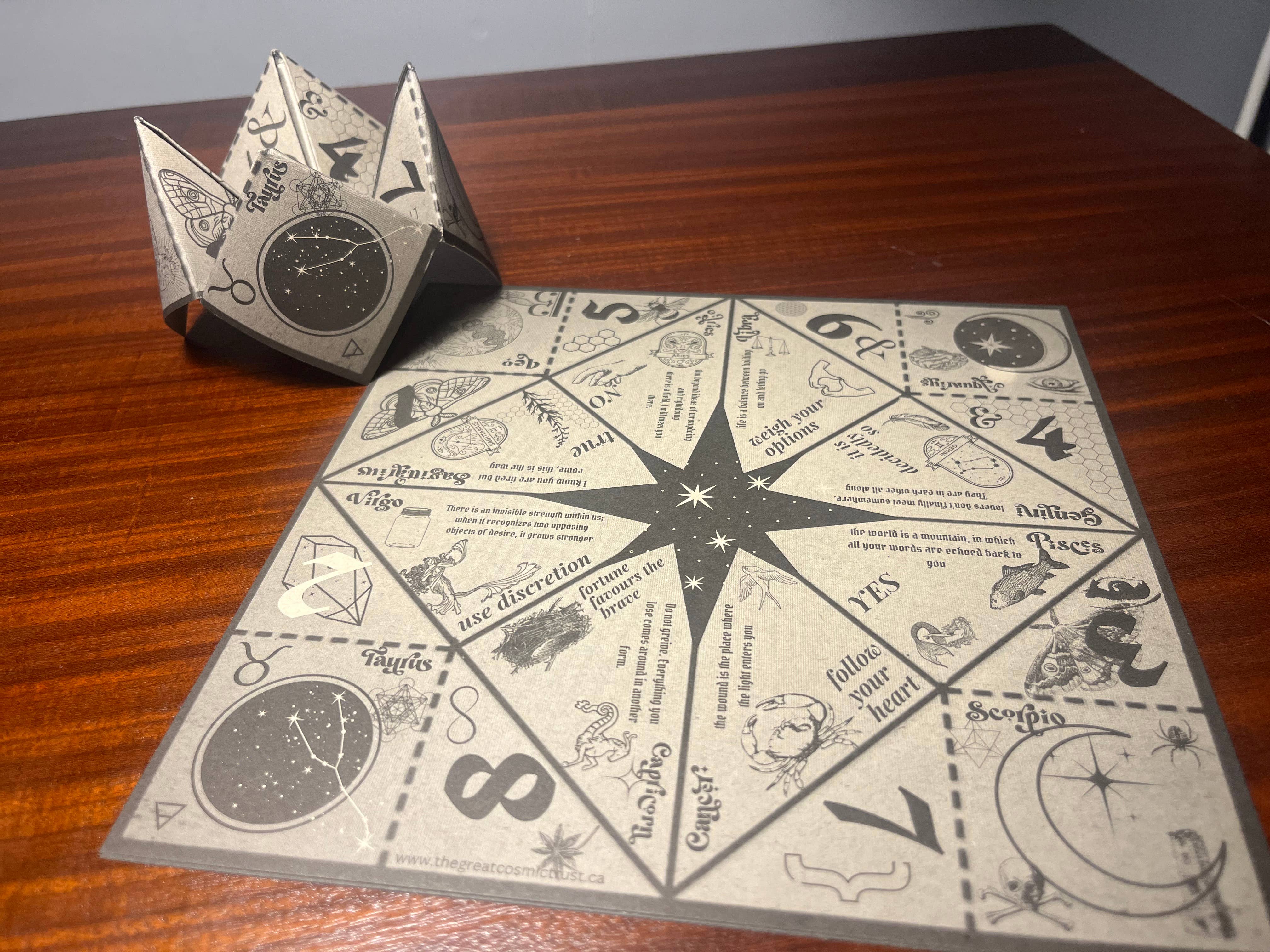 The Chaotic Good (previously The Great Cosmic Trust) - Wholesale Tarot Cards - fortune tellers - paper, ink,2