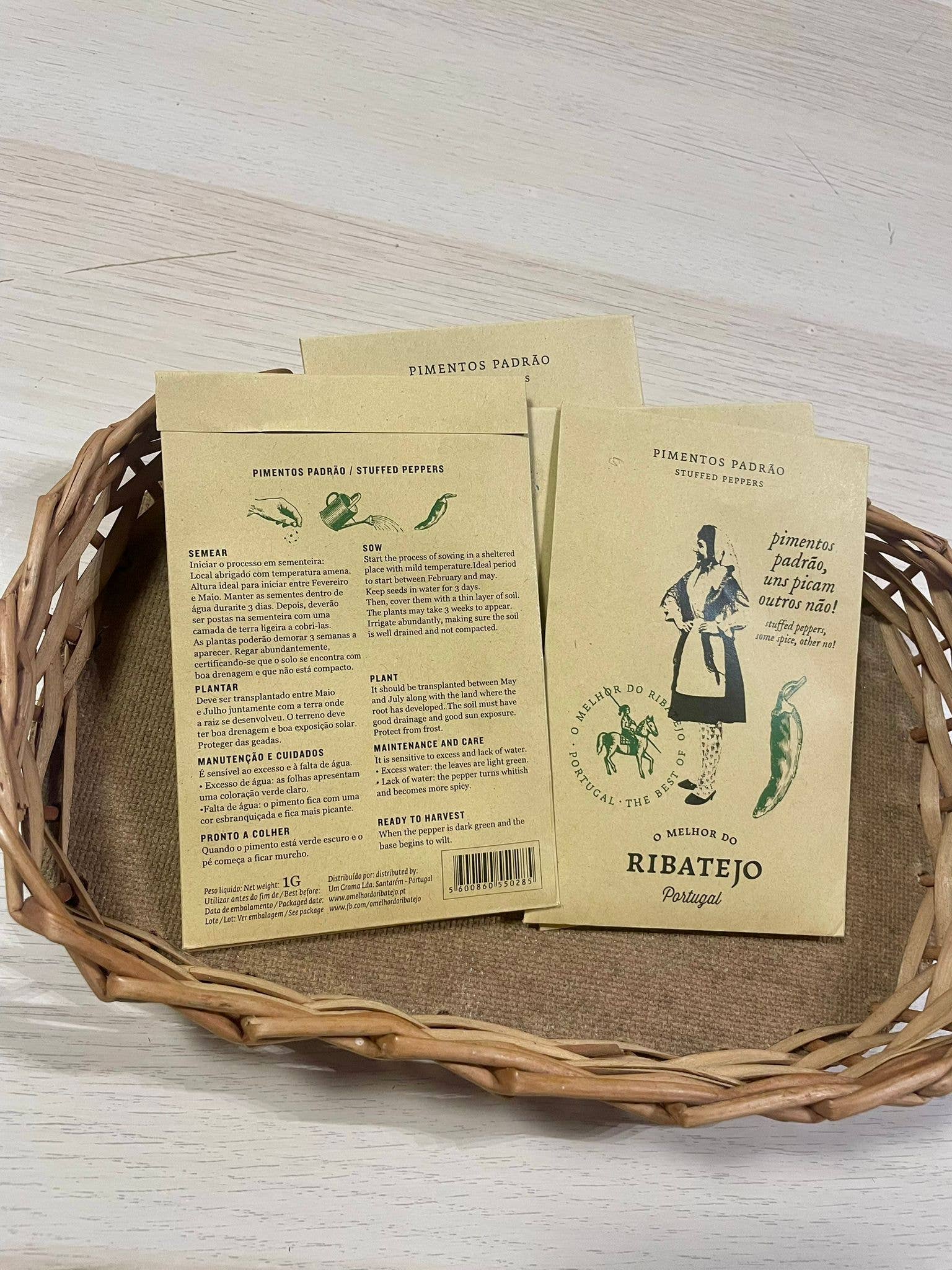 O Melhor do Ribatejo - Wholesale Plant Seeds - Padrón Pepper Seeds | From Portugal2