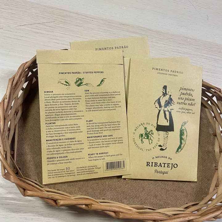 O Melhor do Ribatejo - Wholesale Plant Seeds - Padrón Pepper Seeds | From Portugal2