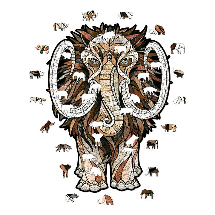 Mastodon Classic Puzzel - Klein voor wholesale door ARTVENTURE