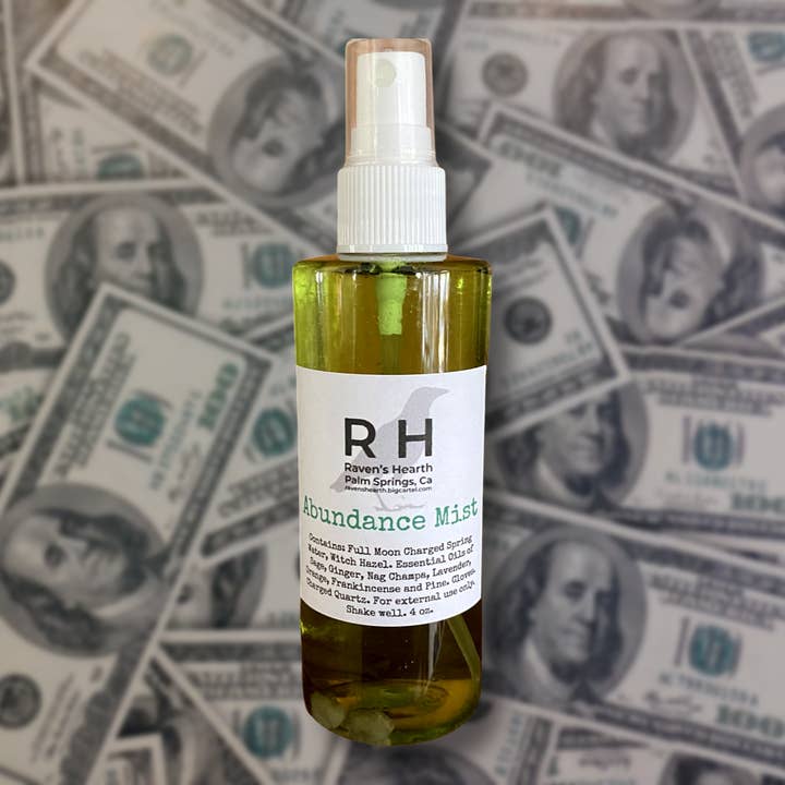 Raven’s Hearth - Wholesale Room & Linen Spray - Abundance Mist | Manifestation | Room & Body Spray3
