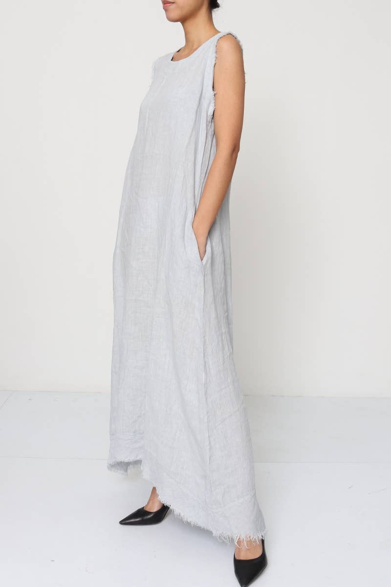 LÉA & LUC - Vendita all'ingrosso Vestito - Donna - Abiti lunghi senza maniche in lino 100% REF.431816