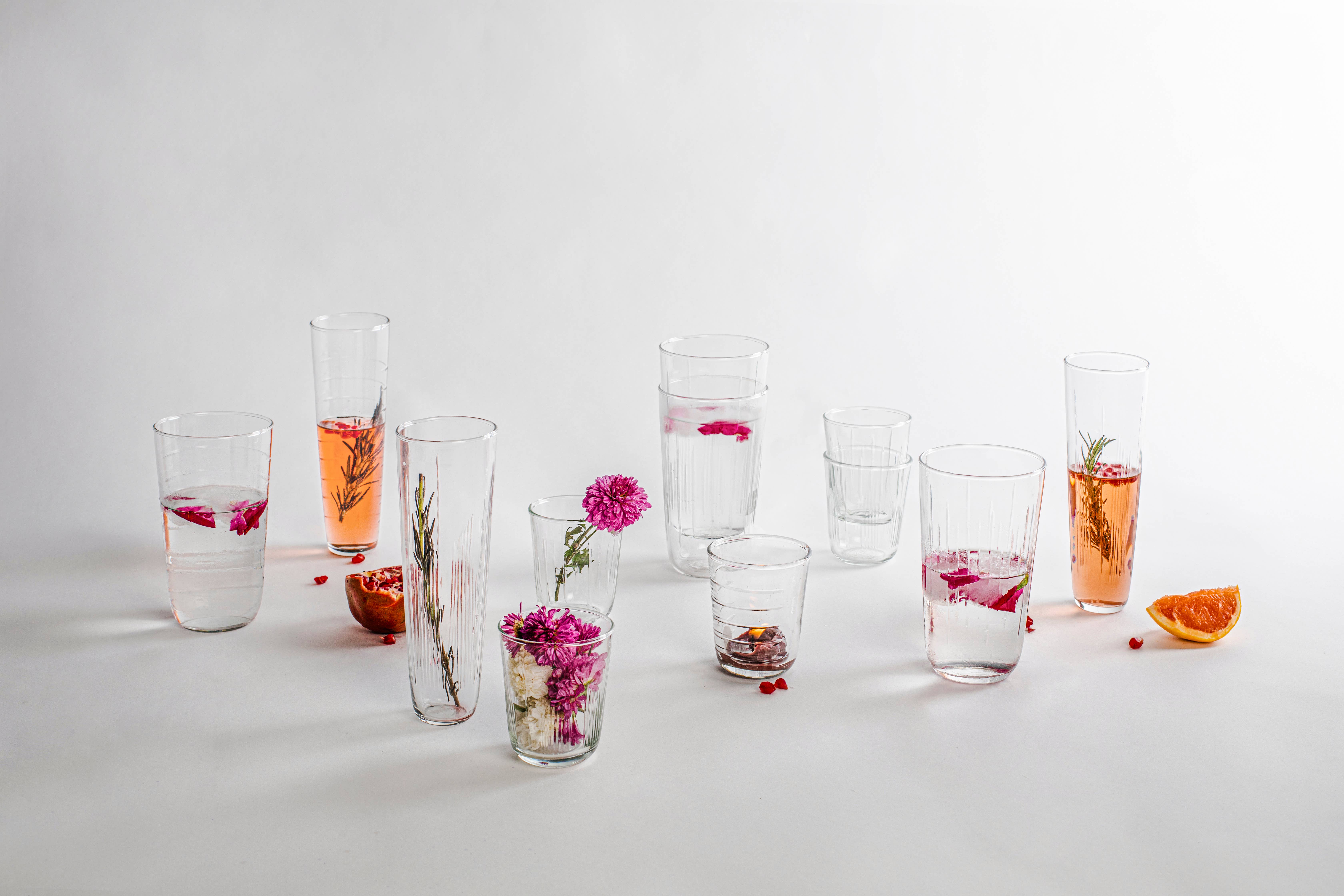 The Collective – Copo de champagne por atacado – Hudson Flutes - Conjunto de 61