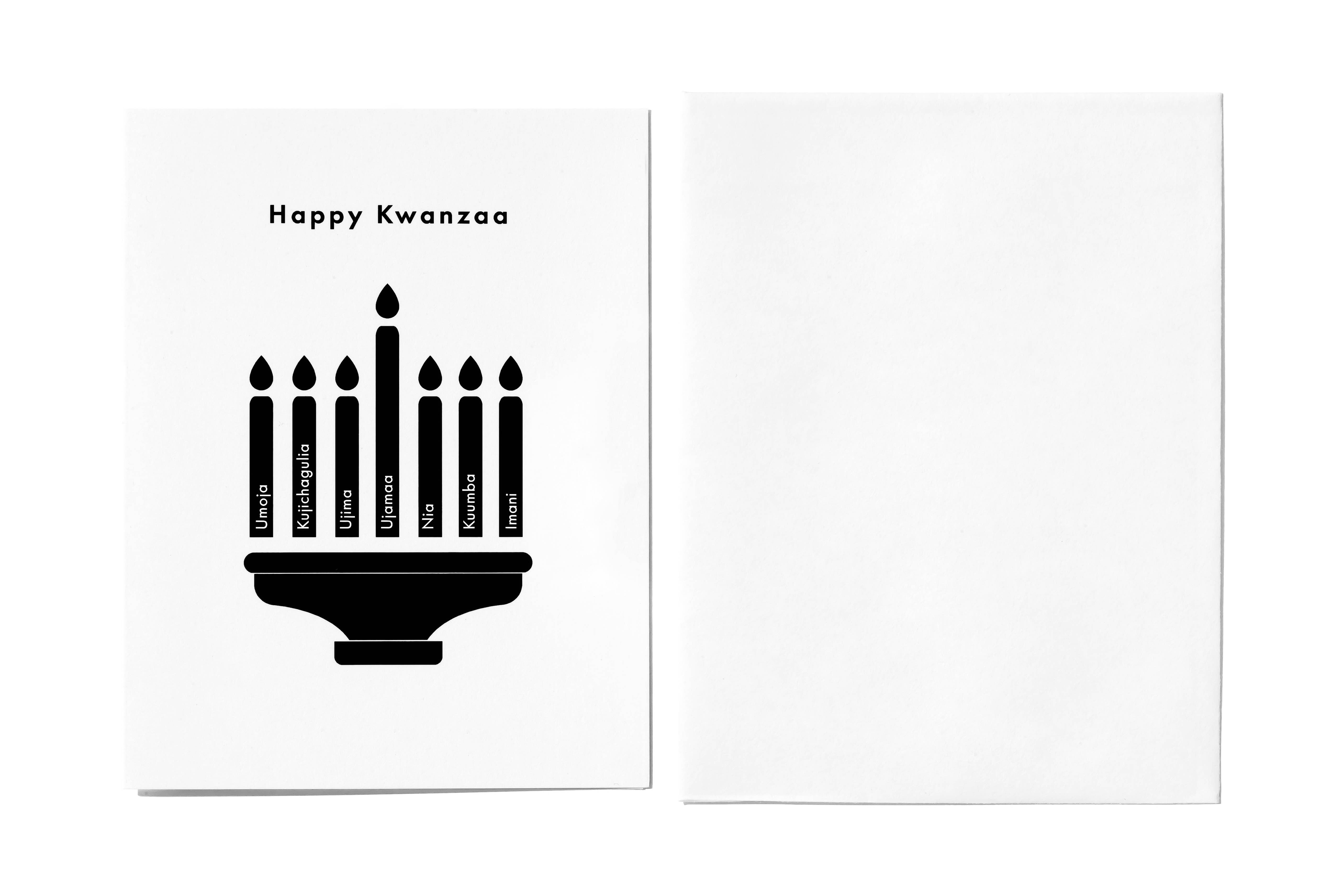 Junebug Ink - Wholesale Kwanzaa Card - Happy Kwanzaa4