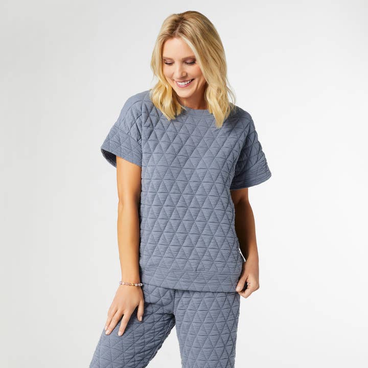 COCO + CARMEN - Wholesale T-Shirt - Women's - Cute Quilt Top