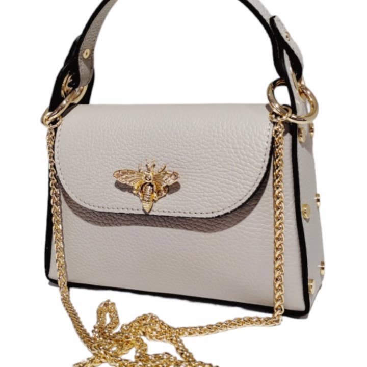 JIJOU CAPRI - Wholesale Crossbody bag β Women's - Maya Bumble Bee Leather Mini Crossbody Bag JIJOU CAPRI4