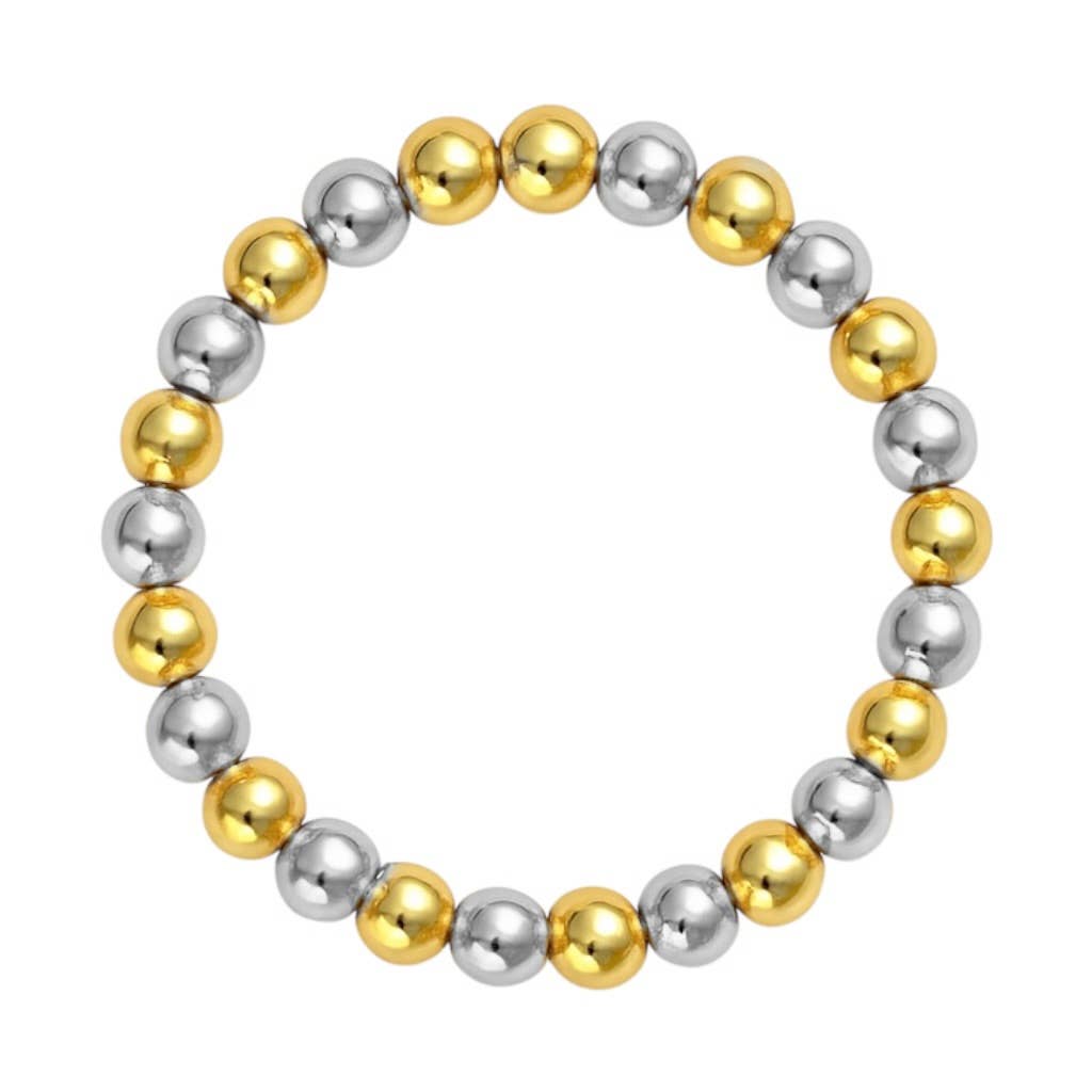 bara boheme – Anel de banda por atacado – Clássico 3MM | Anel Elástico com Missangas3