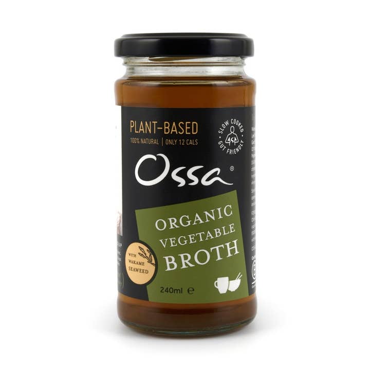 Organic Vegetable Broth Ambient 240ml for wholesale by Ossa Organic