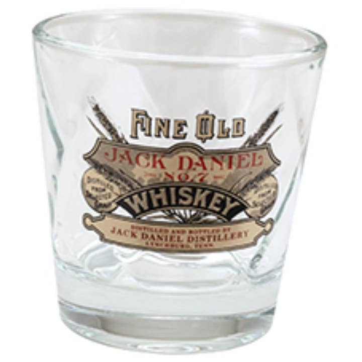 Jack Daniel's Fine Old Whiskey DOF Glass for wholesale by M Cornell Importers Inc