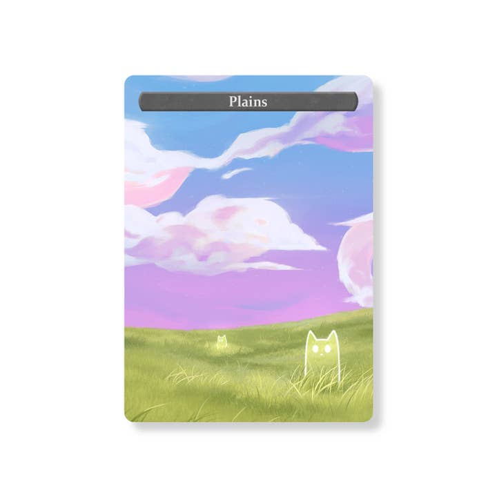 Caverns & Calicos - Wholesale Card Game - ManaCat Plains - Land Proxy Set