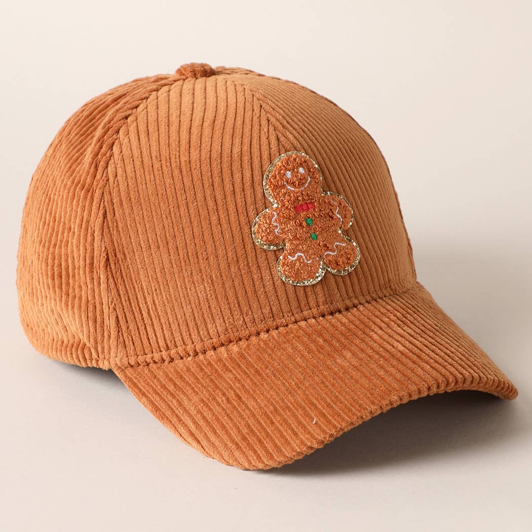 Fashion City – Engroshandel Baseballkasket - Unisex – Pepperkager Patch Corduroy baseballkasket2