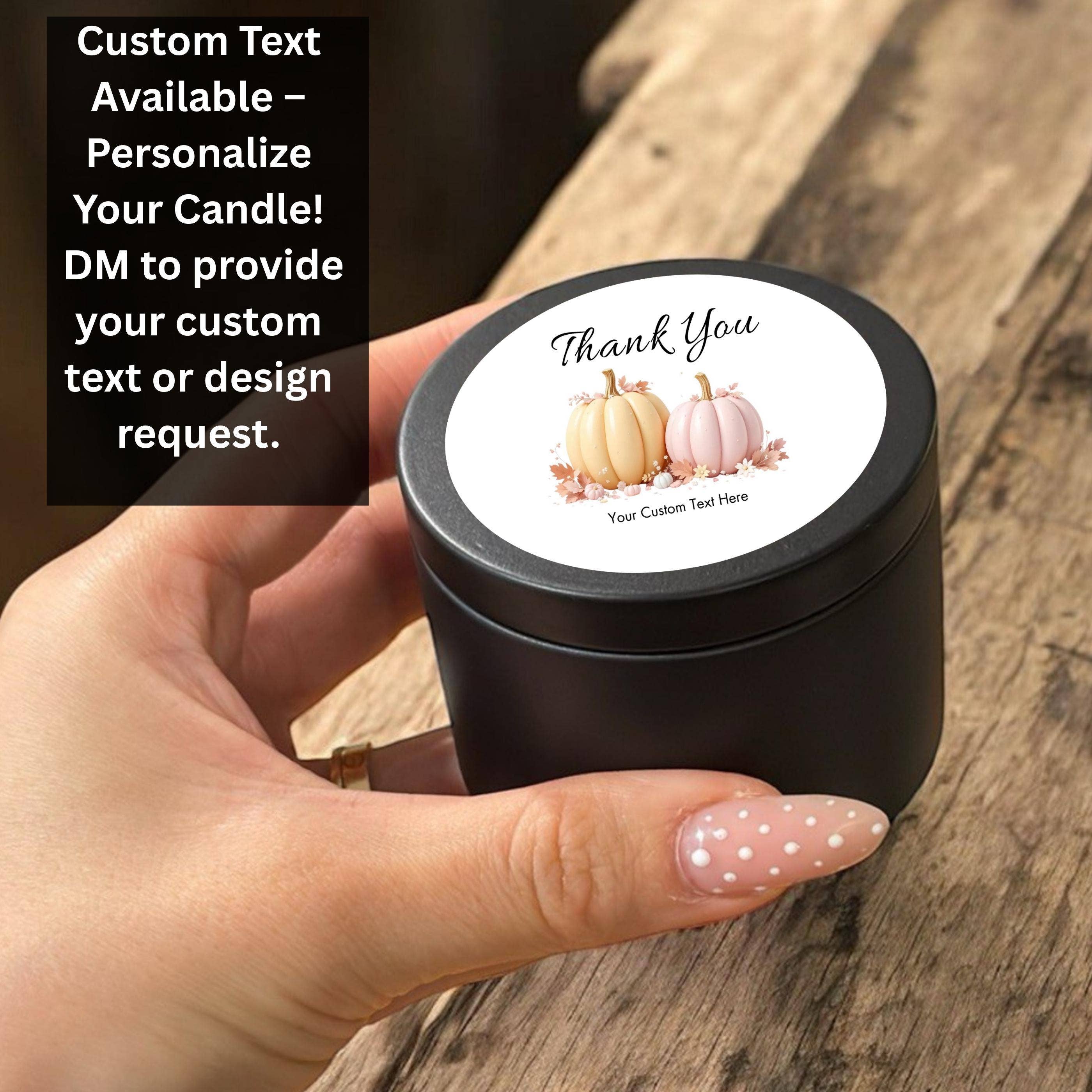 Karly’s Candles – wholesale Travel candles – Fall Candles 4oz - Thanksgiving Gifts & Personalized Favors4