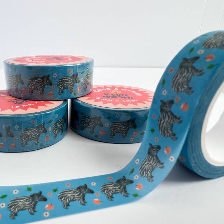Cinta washi de tapir linda para venta al por mayor de Good and Human