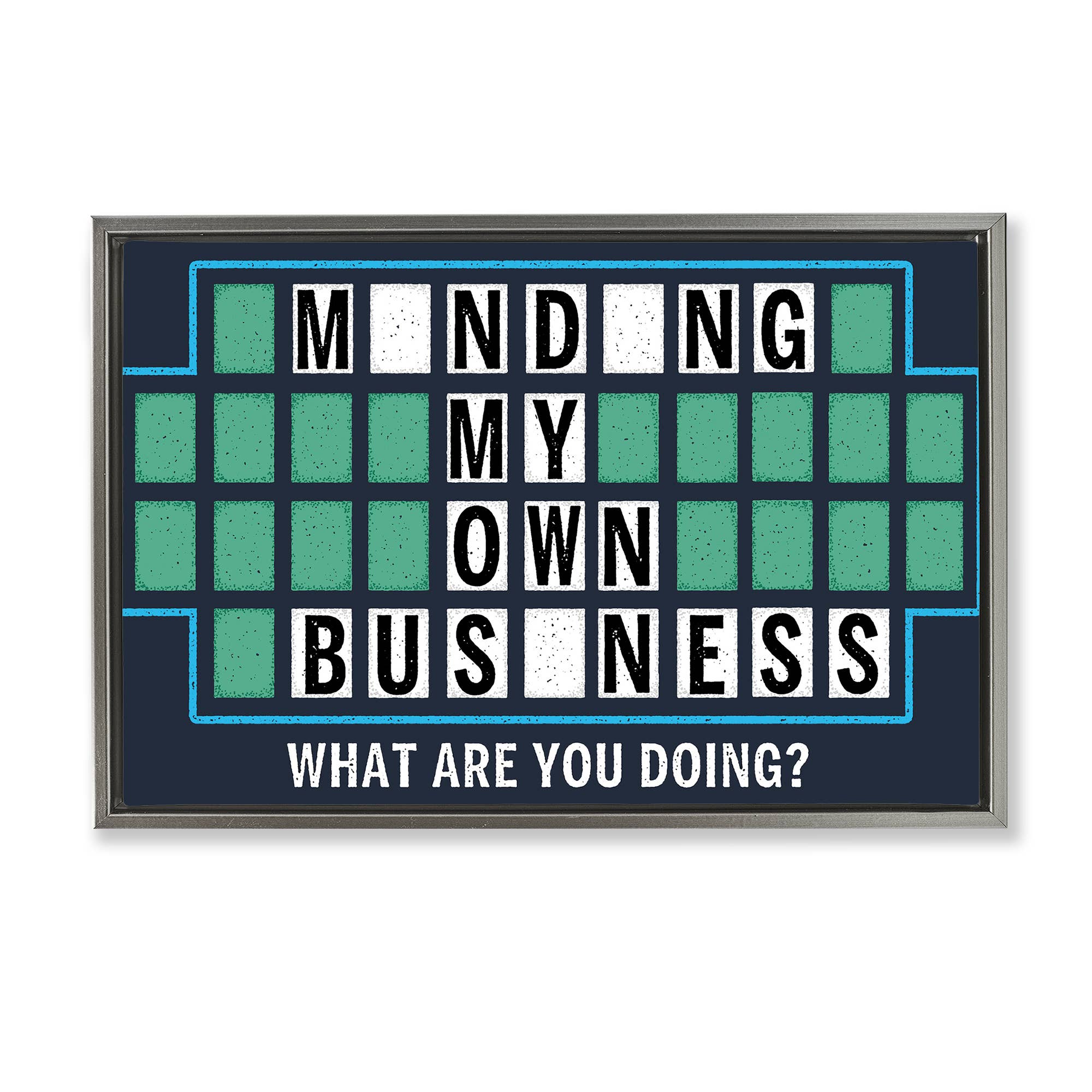 Stupell Industries - Wholesale Wall Sign - Minding My Own Business Game - Framed Wall Art25