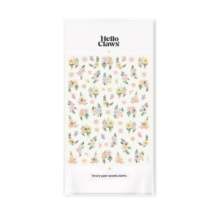 Hola Claws | Pegatina Decorativa de Uñas con Diamante de Flor para venta al por mayor de Hello Claws Limited