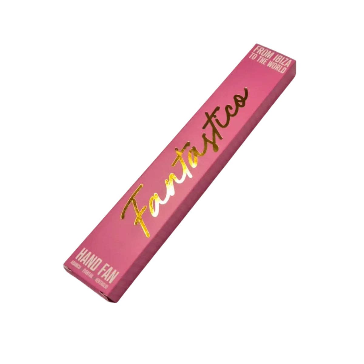 Fantastico Fans - Vente Éventail - Éventail pliant noir sur noir de 23 cm2