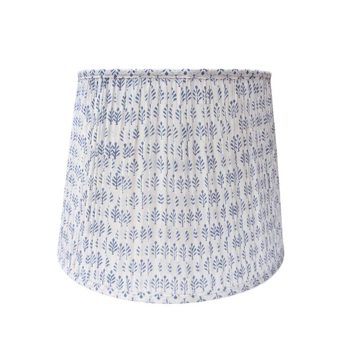 LNH EDIT - Wholesale Lamp Shade - Sofia Blue Empire Pleated Lampshade3