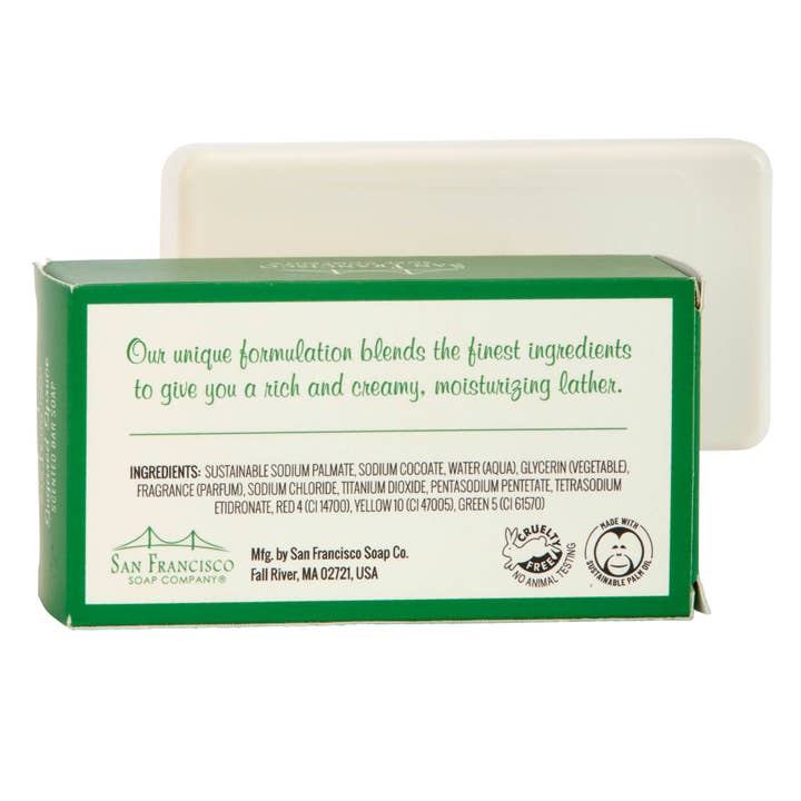 San Francisco Soap / Man Bar Soap - Wholesale Hand Soap/Wash - Kitschy Sissal Sugared Spuce Tree Bar Soap