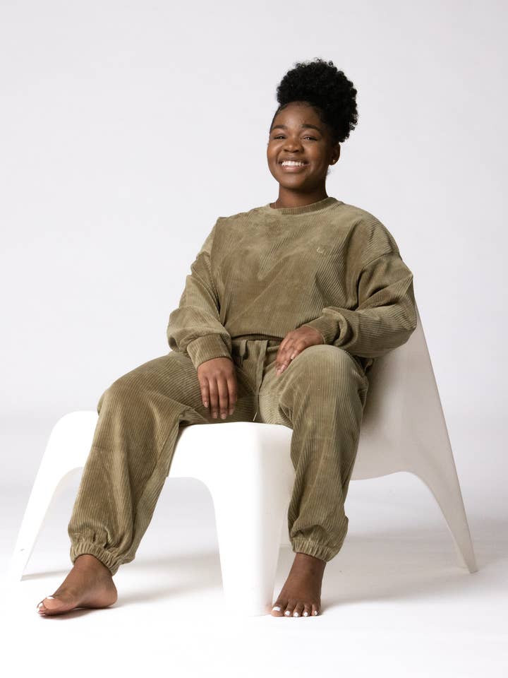 Corduroy Cloud Lounge Set for wholesale by Sashū The Label
