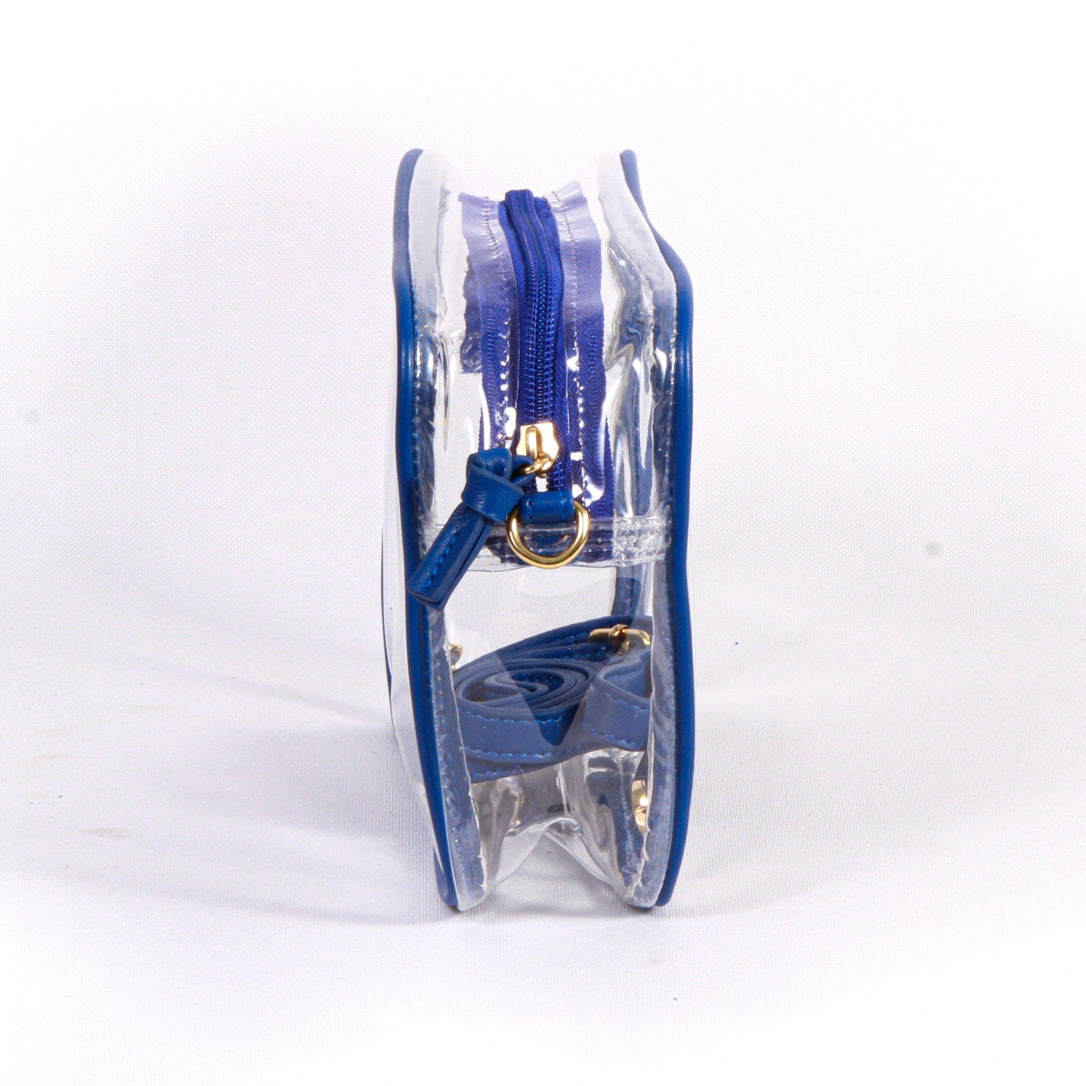 Desden – bolsa tiracolo - Mulher por atacado – Bolsa Transparente Bridget com Alças de Ombro Padronizadas - Memphis3