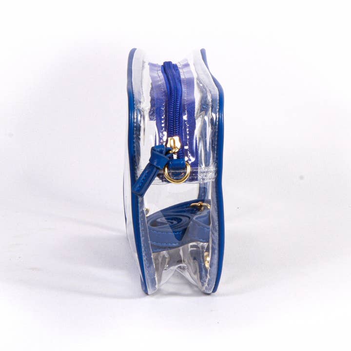 Desden – bolsa tiracolo - Mulher por atacado – Bolsa Transparente Bridget com Alças de Ombro Padronizadas - Memphis3