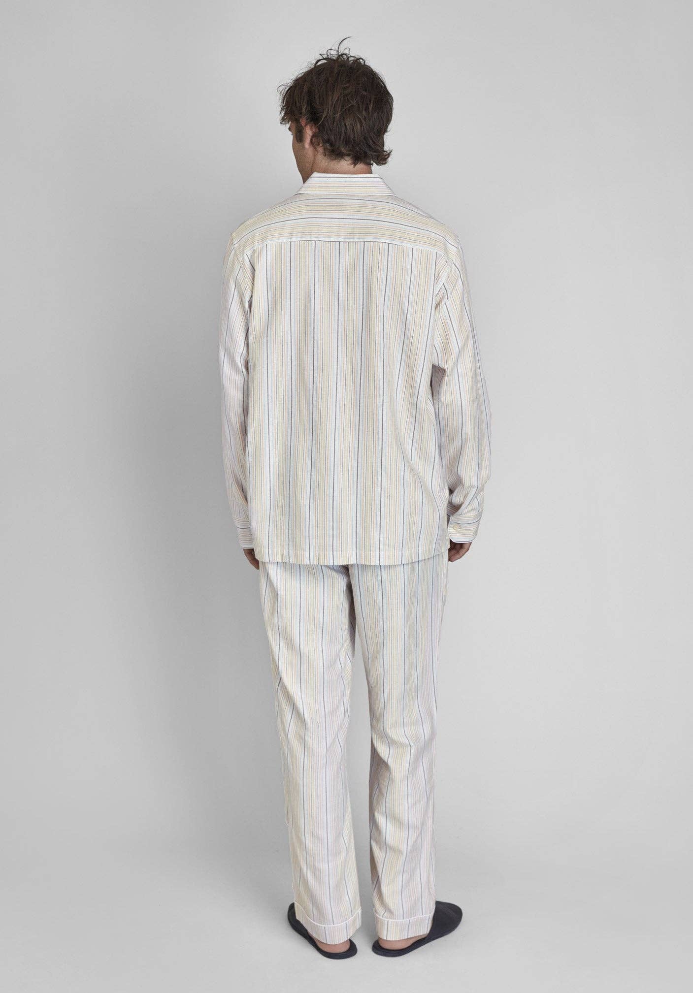Henry Pajama Set in Twill Stripe for wholesale on Faire2