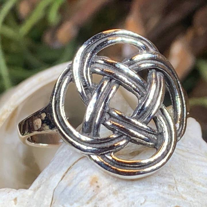 Anillo de Nudo Celta Ailre para venta al por mayor de Celtic Crystal Designs Jewelry & Gifts