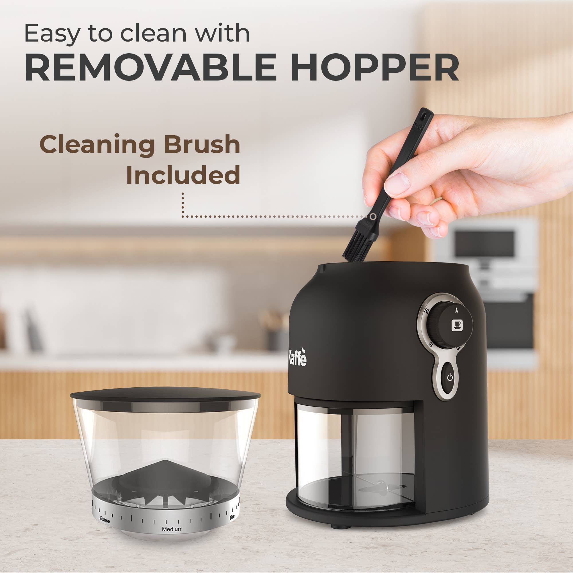 Kaffe - Wholesale Coffee grinder - Kaffe Electric Conical Burr Coffee Grinder KF81505