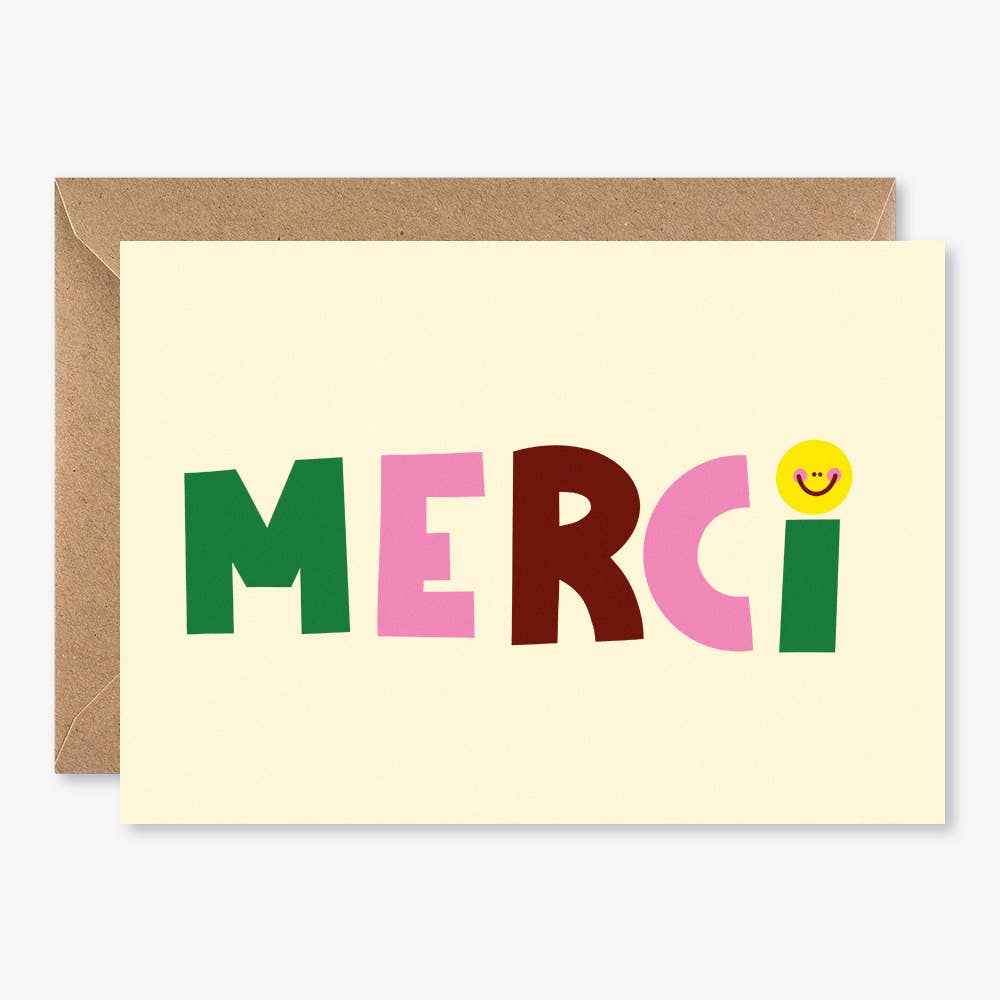 Lulu la nantaise - Wholesale Season's Greetings Card - Thank You #4 - Greeting Card0