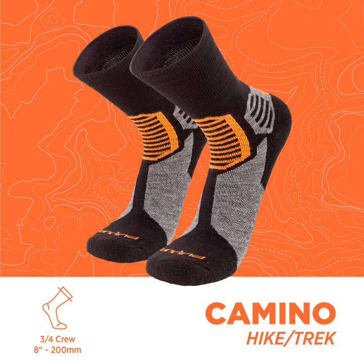 Alpaca Merino Bambu Trekking Strumpor | Camino för wholesale av Andina Outdoors