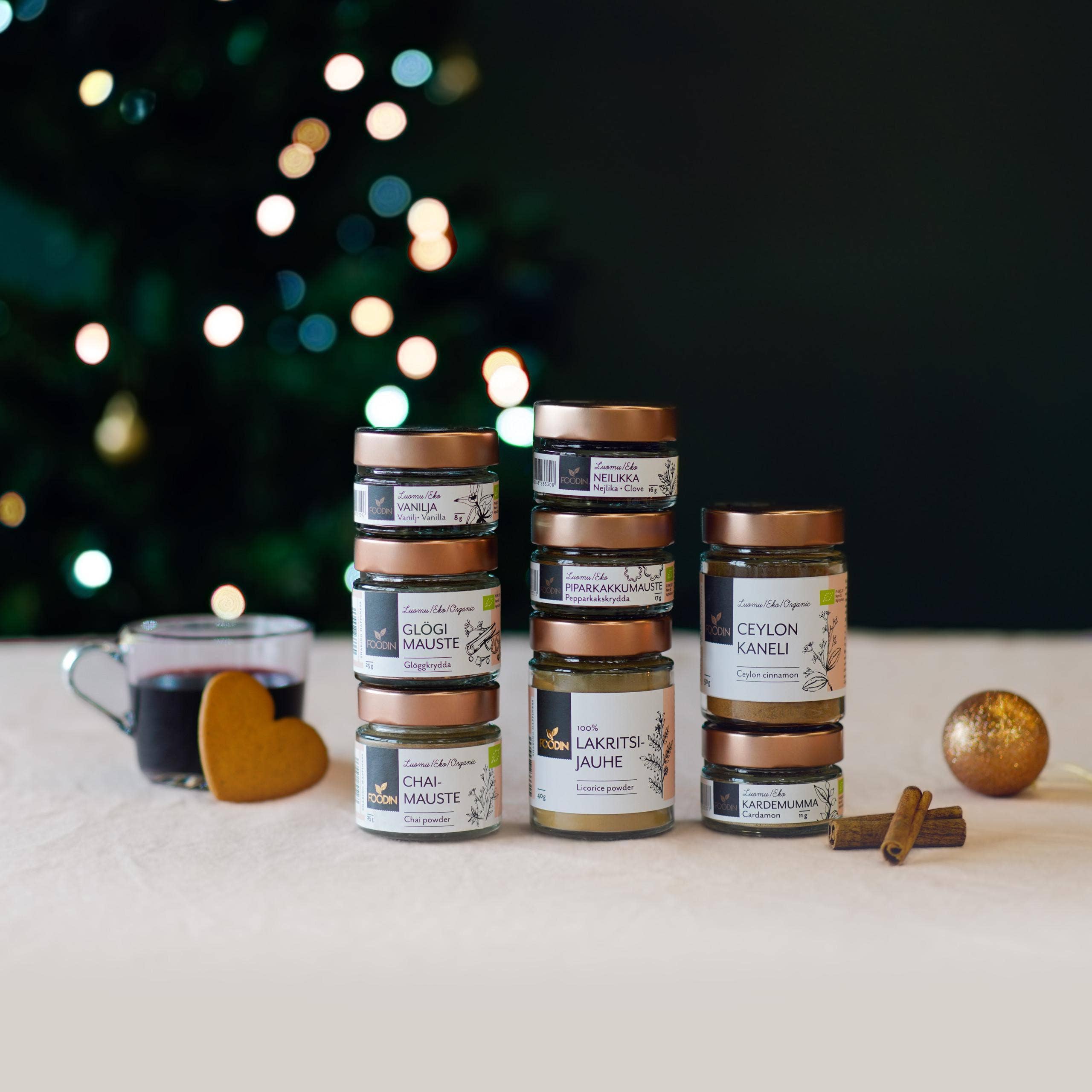 Foodin - Wholesale Dried Spice - Cardamom Powder, Organic 50g1