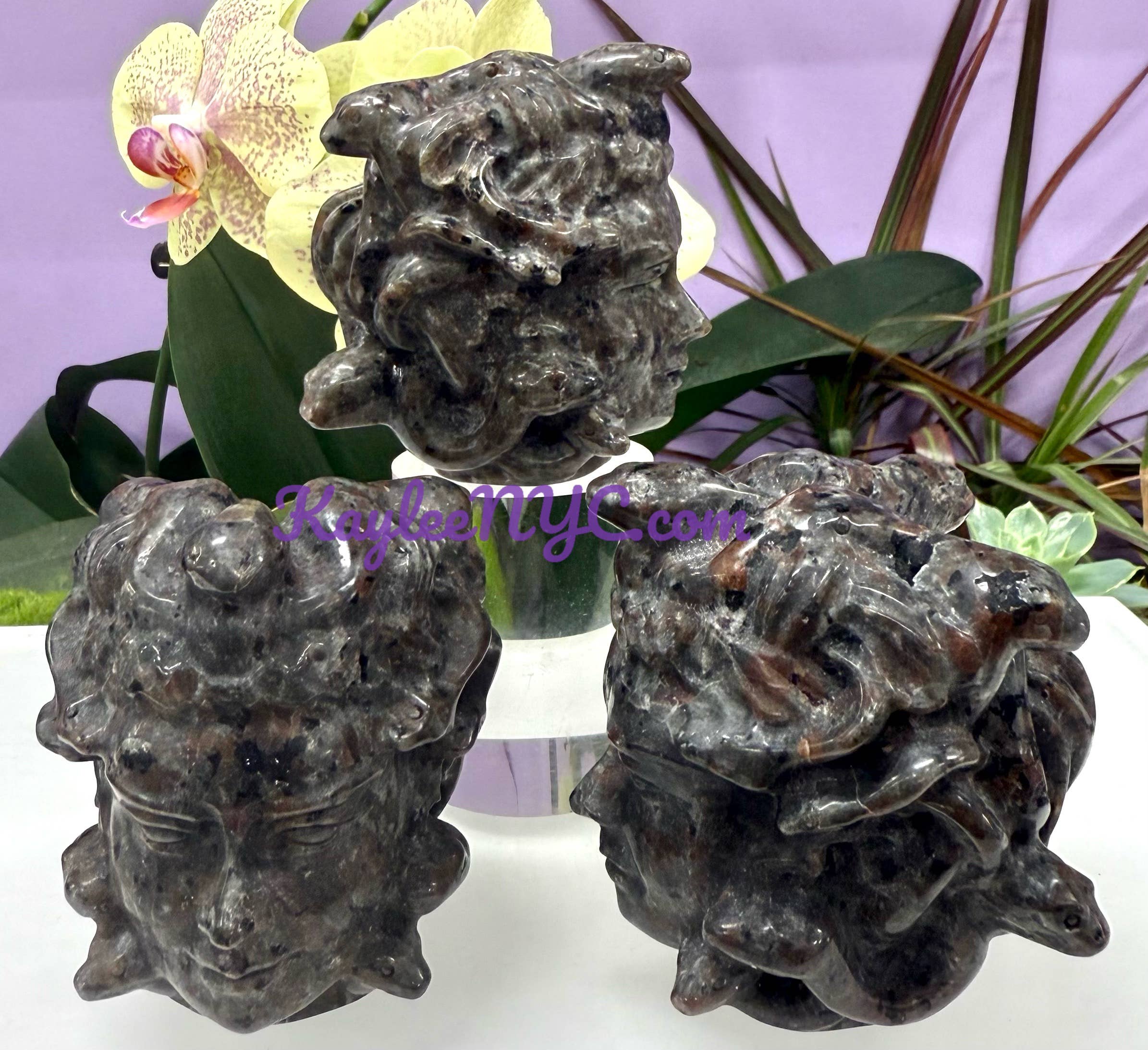 KayleeNYC - Wholesale Spiritual Stone/Crystal - Natural Yooperlite aka Emberlite Medusa Healing Energy1