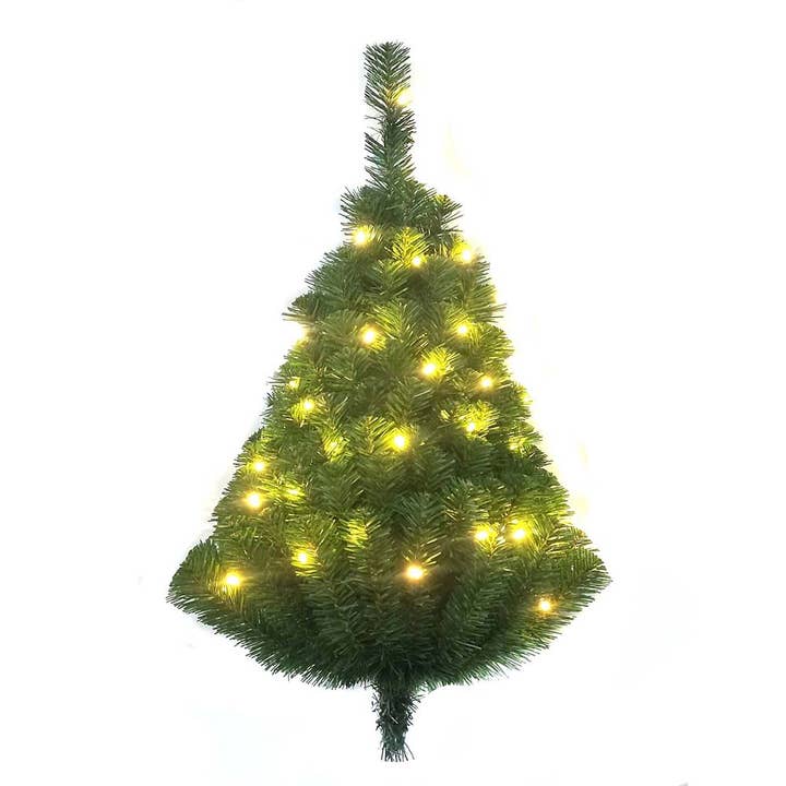 28"PRELIT NORWAY PINE LED WALL TREE for wholesale by Kurt S. Adler, Inc.