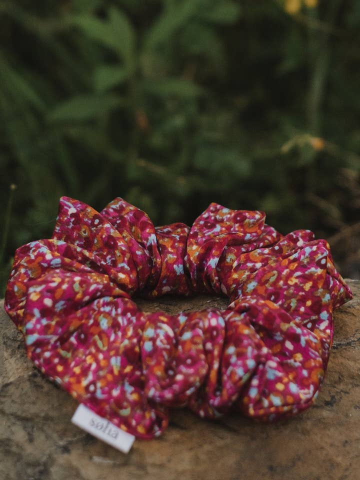 Satin scrunchie - Bubble Shine for wholesale by Boutique Soha