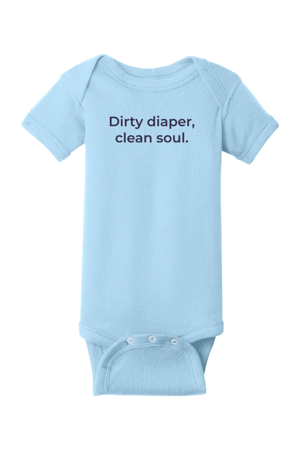 Sock Religious - Wholesale Bodysuit (Non-Footed) - Baby - Dirty Diaper, Clean Soul Onesie10